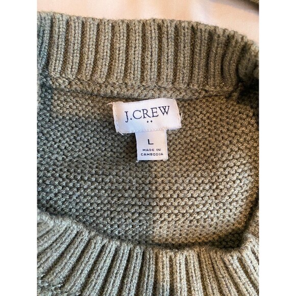J Crew Green Sweater - Picture 3 of 3
